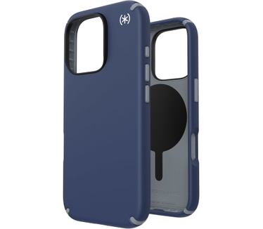 Speck Presidio2 Pro + MS Apple iPhone 16 Pro Coastal Blue - with Microban