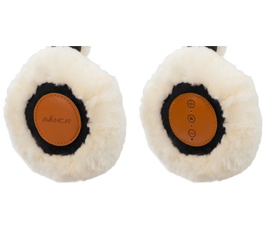Avanca Earmuffs (Wit, Zwart)