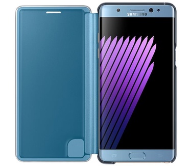 Samsung Galaxy Note 7 Clear View Cover  Blauw