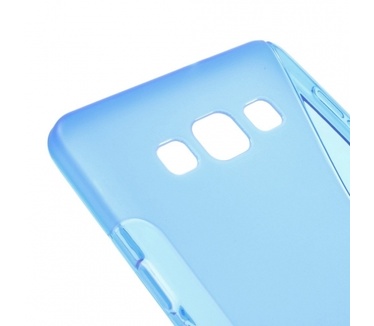 Kees S-line Gel Hoesje Samsung Galaxy A7 - Blauw