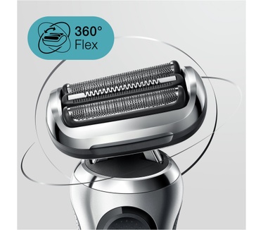 Braun Series 7 70-S1000s Elektrisch Scheerapparaat, Zilver