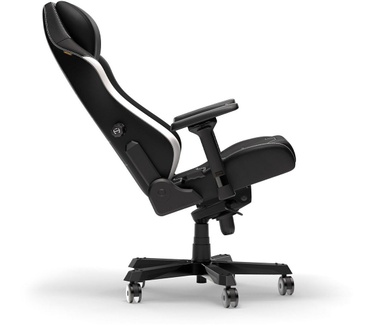 DXRacer MASTER XL Black & White EPU Leathe gamestoel