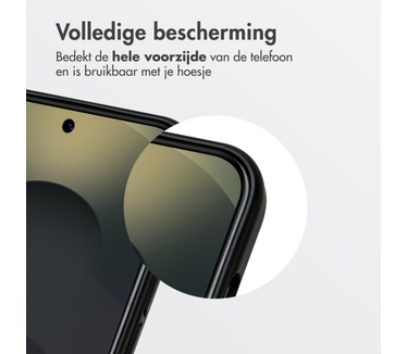 Accezz glas screenprotector met anti-dust applicator