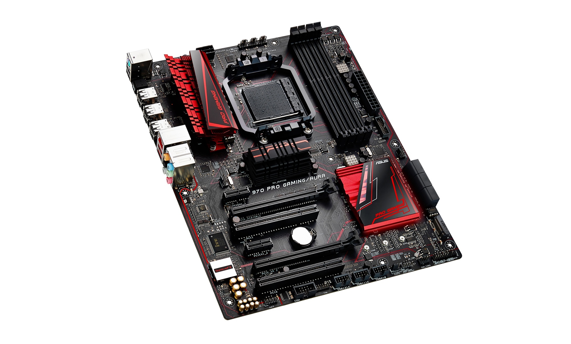 Asus brengt AMD 970 Pro Gaming-moederbord met Nvidia sli-ondersteuning ...