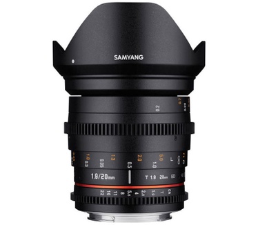 Samyang Optics 20mm T1.9 ED AS UMC VDSLR (MFT)