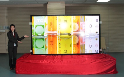 TCL 110inch 3d lcd 4k2k