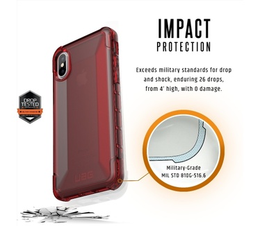 Urban Armor Gear Plyo (Iphone X) Transparant