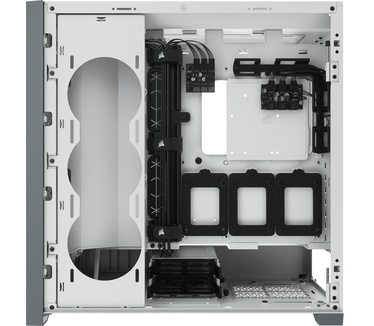 Corsair iCUE 5000X RGB Tempered Glass Wit