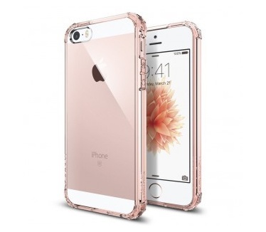 Spigen Crystal Shell Apple iPhone SE Case - 041CS20178 - Rose Crystal
