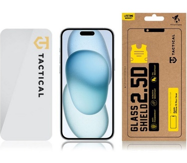 Tacticals Tempered Glass 2.5D Apple iPhone 15 Plus (6.7") - Clear