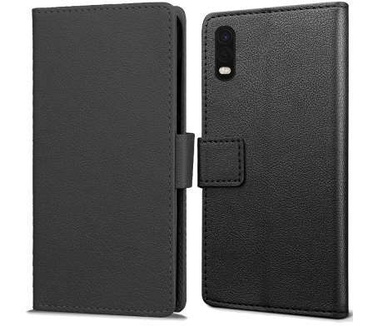 qMust Samsung Galaxy Xcover Pro Wallet Hoesje Zwart