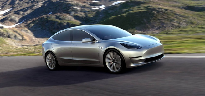 De Tesla Model 3