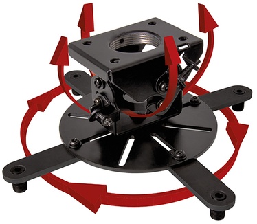 B-Tech XL Projector Ceiling Mount with Micro-Adjustment