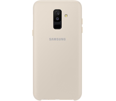 Samsung Galaxy A6+ Dual Layer Cover (Galaxy A6+) Goud