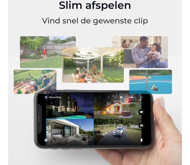 Reolink Reolink Go-serie G430 - 4 MP buitenbatterijcamera, 4G LTE-netwerk, detectie van personen/voertuigen/dieren, 355° pan en 140° kantelen