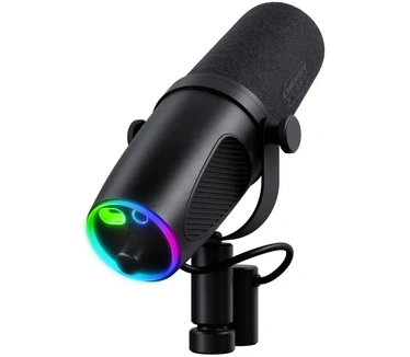 Cherry Xtrfy Xtrfy Microfoon NGALE X Black USB-C and XLR