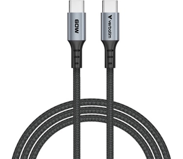 Verbatim Sync & Charge-Kabel - 60W USB-C naar USB-C 120 cm