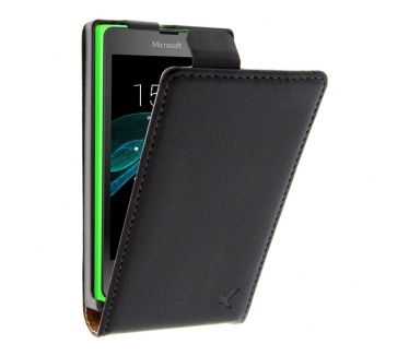 X'entrix Elegant flip case Microsoft Lumia 435 - Black
