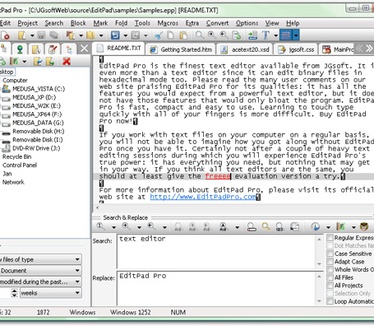 EditPad Pro screenshot (resized)