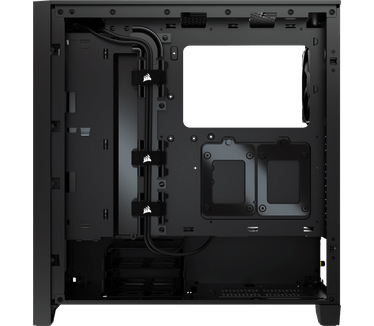 Corsair 4000D Tempered Glass, Black