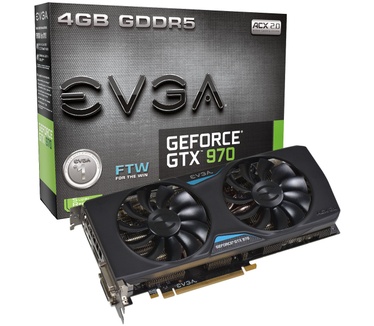 EVGA GeForce GTX 970 4GB FTW ACX 2.0