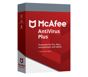 McAfee AntiVirus Plus (5 PC's, 1 jaar)