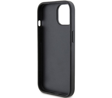 Karl Lagerfeld Quilted Pattern Case - iPhone 15 Plus (6.7") Zwart Zwart