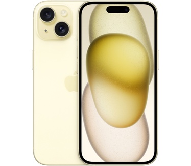 Apple iPhone 15, 128GB opslag Geel