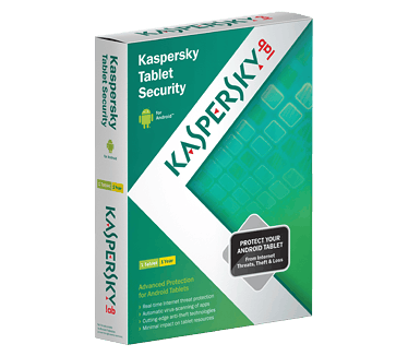 Kaspersky Tablet Security 1 Tablet - 1 jaar