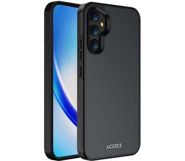 Accezz Rugged Frosted Backcover Samsung Galaxy A34 (5G) - Zwart