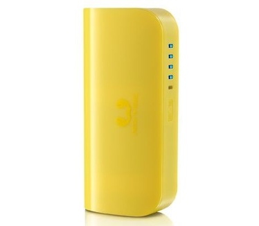 Fresh 'n Rebel Powerbank 5200mAh Geel