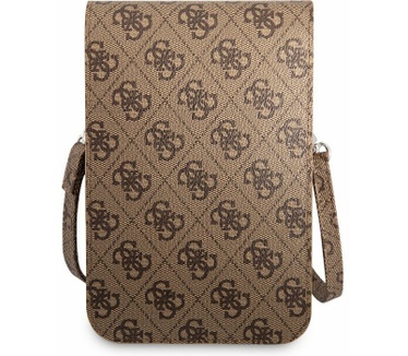 Guess 4G Triangle Logo Heuptas met Riem (tot 7 Inch) - Bruin Bruin