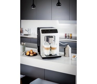 Krups volautomatische espressomachine - Wit EA8901