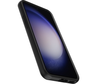 Otterbox OtterBox Symmetry-hoesje voor Galaxy S23, schokbestendig, valbestendig, dunne beschermende hoes, 3x getest volgens militaire standaard, Antimicrobieel, Zwart, Geen retailverpakking