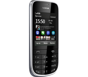 Nokia Asha 203 Grijs (KPN-prepaid)