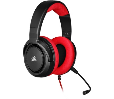 Corsair HS35 Stereo Gaming Headset - Zwart/Rood