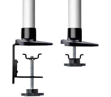 Startech.com Single Monitor Arm voor Bureau, 27in 16:9 of 30in 21:9 Ultrawide Schermen, VESA 75x75/100x100, Instelling zonder Gereedschap, C-klem/Doorvoertule, Arm met Veermechanisme