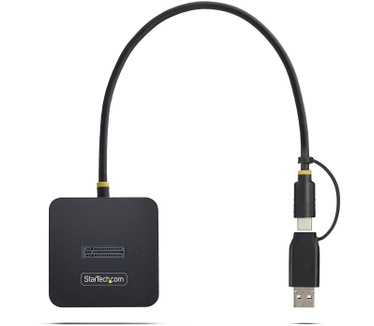 Startech.com USB-C/USB-A naar M.2 NVMe Dock Adapter, 10Gbps, Externe M.2 NVMe SSD Lezer, B+M/M-Key, Vereist Geen Gereedschap