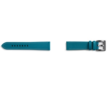 Samsung Gear Sport Lederen-Armband - Blauw