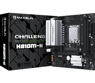 Maxsun MS-Challenger H810M-K WIFI socket 1851 moederbord