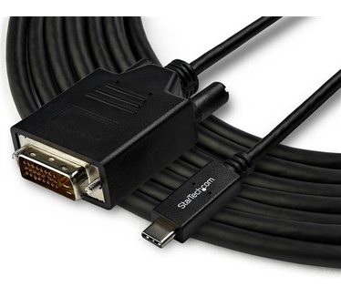 Startech.com 3 m USB-C naar DVI kabel 1920 x 1200 zwart