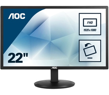 AOC E2280SWN Zwart