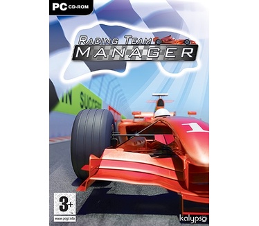 Packshot voor Racing Team Manager