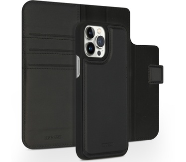 Accezz Premium Leather 2 in 1 Wallet Bookcase iPhone 13 Pro Max - Zwart