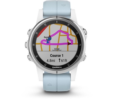 Garmin Fenix 5S Plus Wit (Blauw)