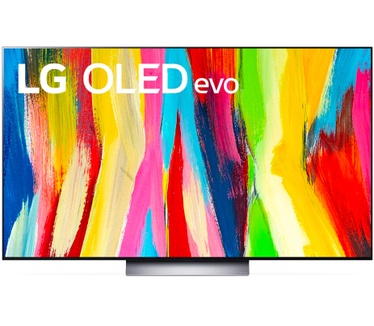 LG C2 77" (donkerzilveren voet) Zwart