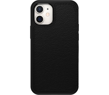 Otterbox Strada Leren Book Case Apple iPhone 12 Mini Zwart