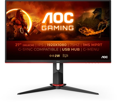 AOC 27G2U5/BK Zwart