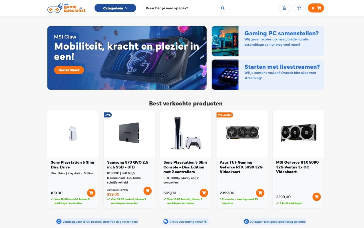 Rechtbank verklaart Uw Game Specialist failliet - update - Tweakers