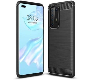 qMust Huawei P40 Pro Rugged TPU Case - Zwart